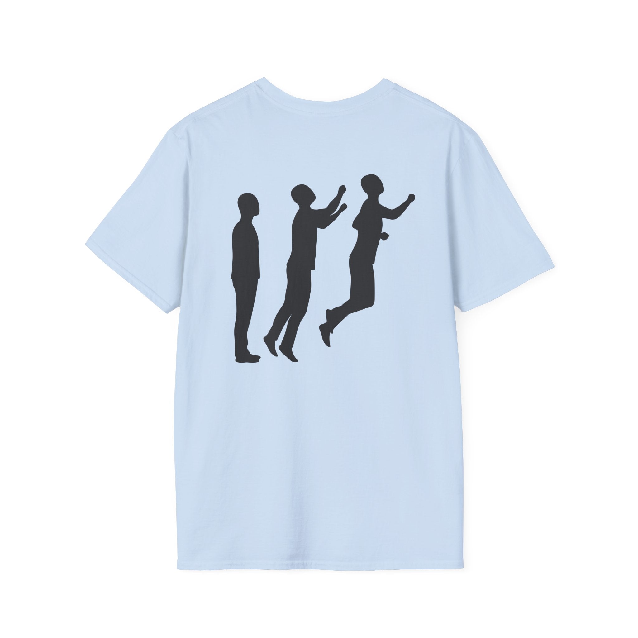 Perdurant Collective Reversed Logo T-Shirt - Light Minimal Unisex Graphic Tee