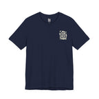 Nate Explores x Perdurant Collective Logo T-Shirt - Dark Unisex Adventure & Outdoors Graphic Tee