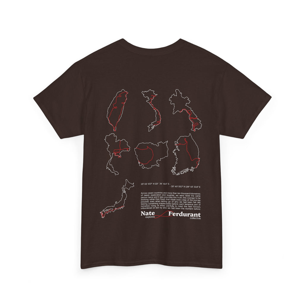 Nate Explores x Perdurant Collective T-Shirt - Unisex Adventure & Outdoors Graphic Tee