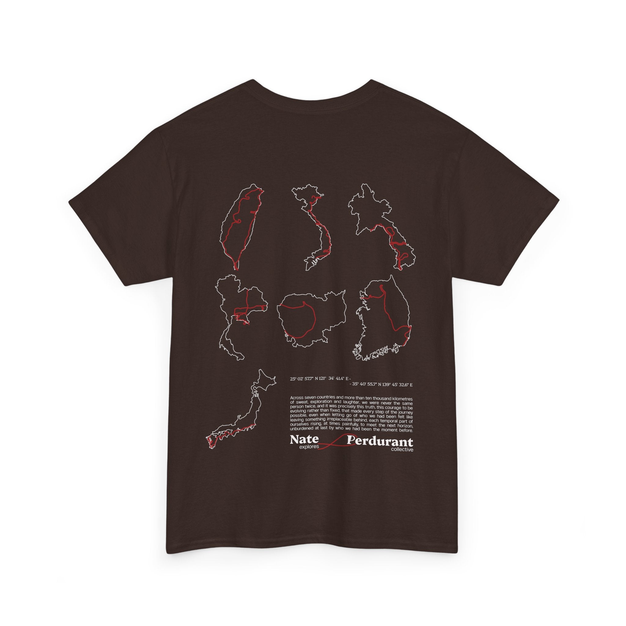 Nate Explores x Perdurant Collective T-Shirt - Unisex Adventure & Outdoors Graphic Tee