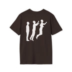 Perdurant Collective Reversed Logo T-Shirt - Dark Minimal Unisex Graphic Tee
