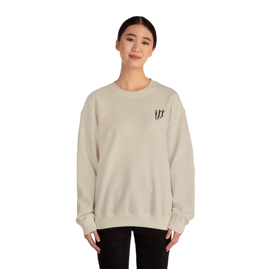 Perdurant Collective Logo Sweatshirt - Light Minimal Unisex Graphic Crewneck