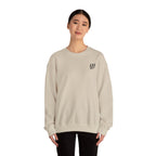 Perdurant Collective Logo Sweatshirt - Light Minimal Unisex Graphic Crewneck