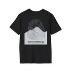 Mount Everest Topographic T-Shirt - Dark Unisex Mountain Relief Tee