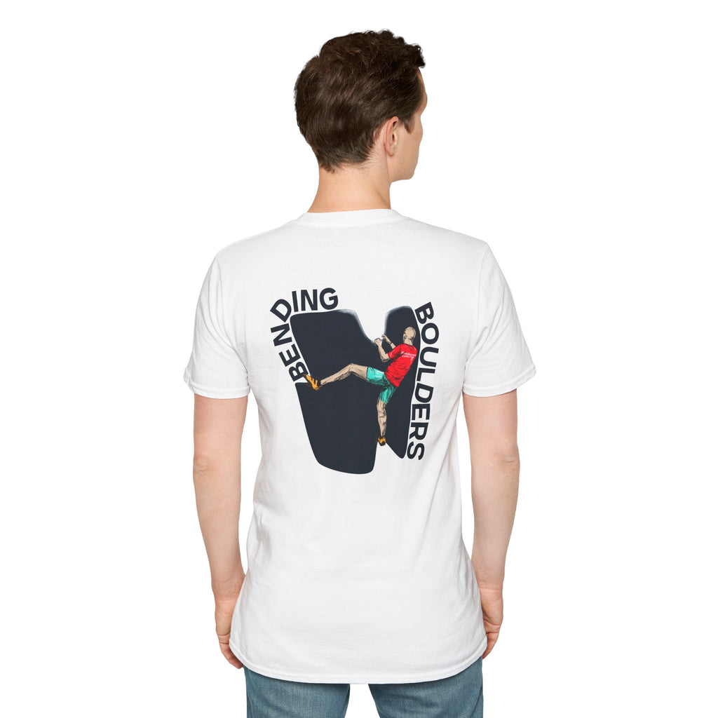 Perdurant Collective Bending Boulders T‑Shirt - Climbing & Bouldering Graphic Tee