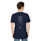 Perdurant Collective Running Statistics T-Shirt - Dark Unisex Graphic Marathon Tee