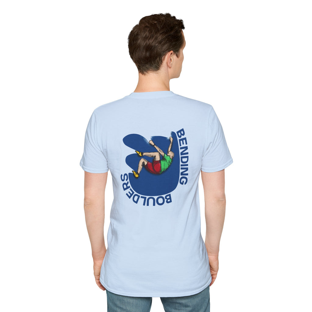 Perdurant Collective Bending Boulders T‑Shirt - Climbing & Bouldering Graphic Tee