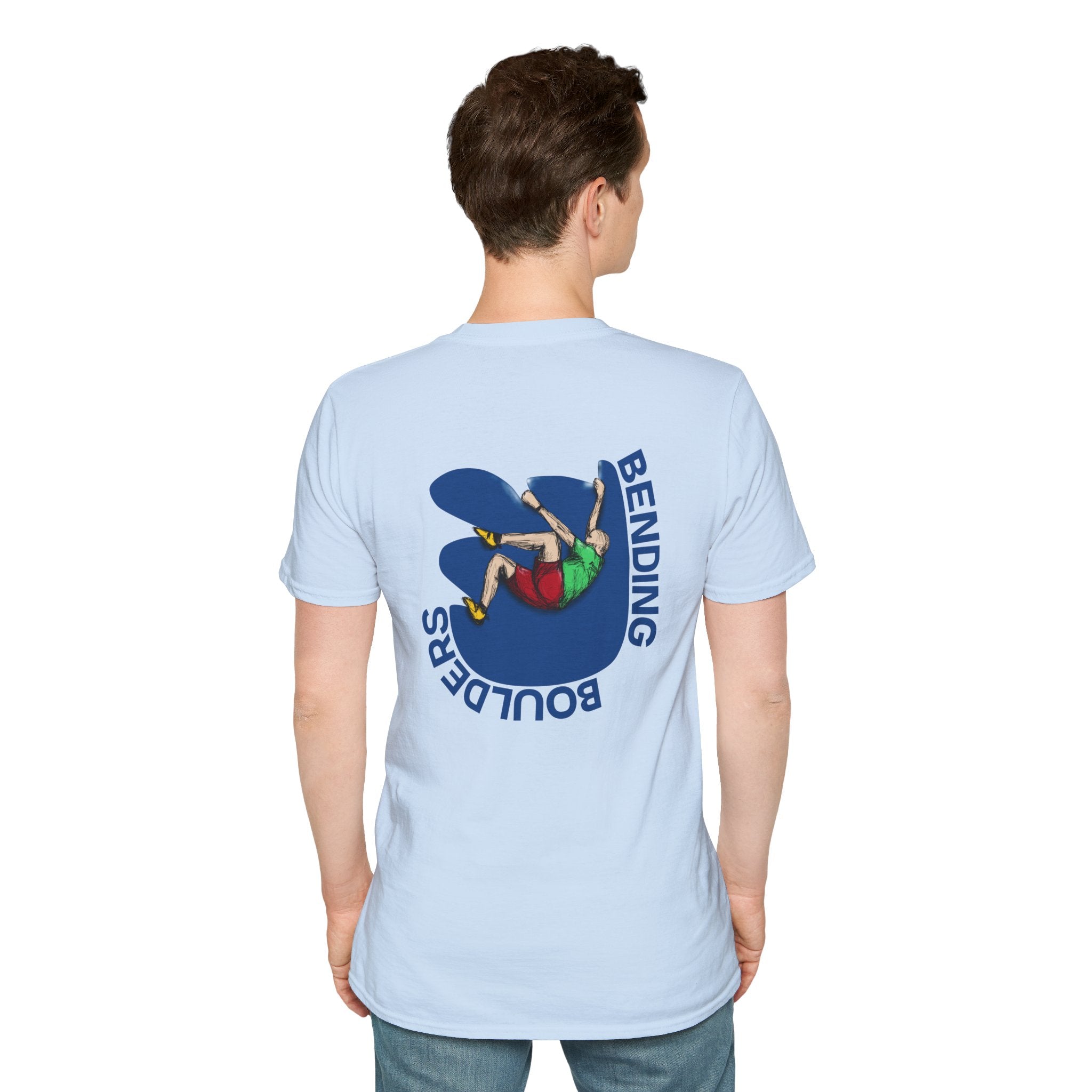 Perdurant Collective Bending Boulders T‑Shirt - Climbing & Bouldering Graphic Tee