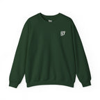 Perdurant Collective Logo Sweatshirt - Dark Minimal Unisex Graphic Crewneck