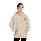 Perdurant Collective Footprint Hoodie - Light Minimal Unisex Graphic Hoodie