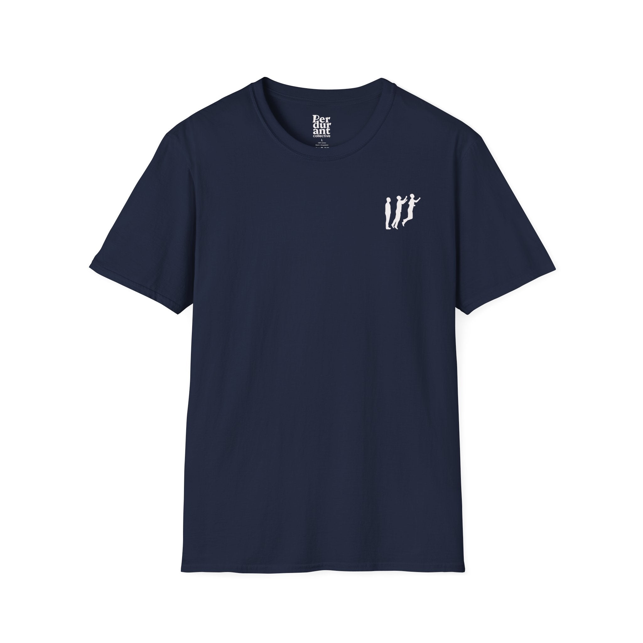 Perdurant Collective Logo T-Shirt - Dark Minimal Unisex Graphic Tee