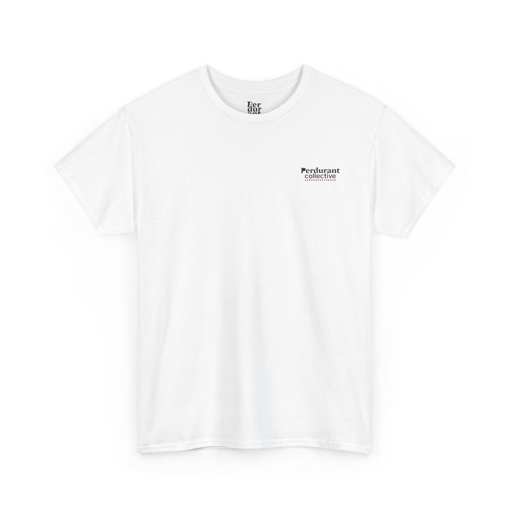 Perdurant Collective Voyage T-Shirt - Light Minimal Unisex Graphic Tee