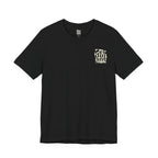 Nate Explores x Perdurant Collective Logo T-Shirt - Dark Unisex Adventure & Outdoors Graphic Tee