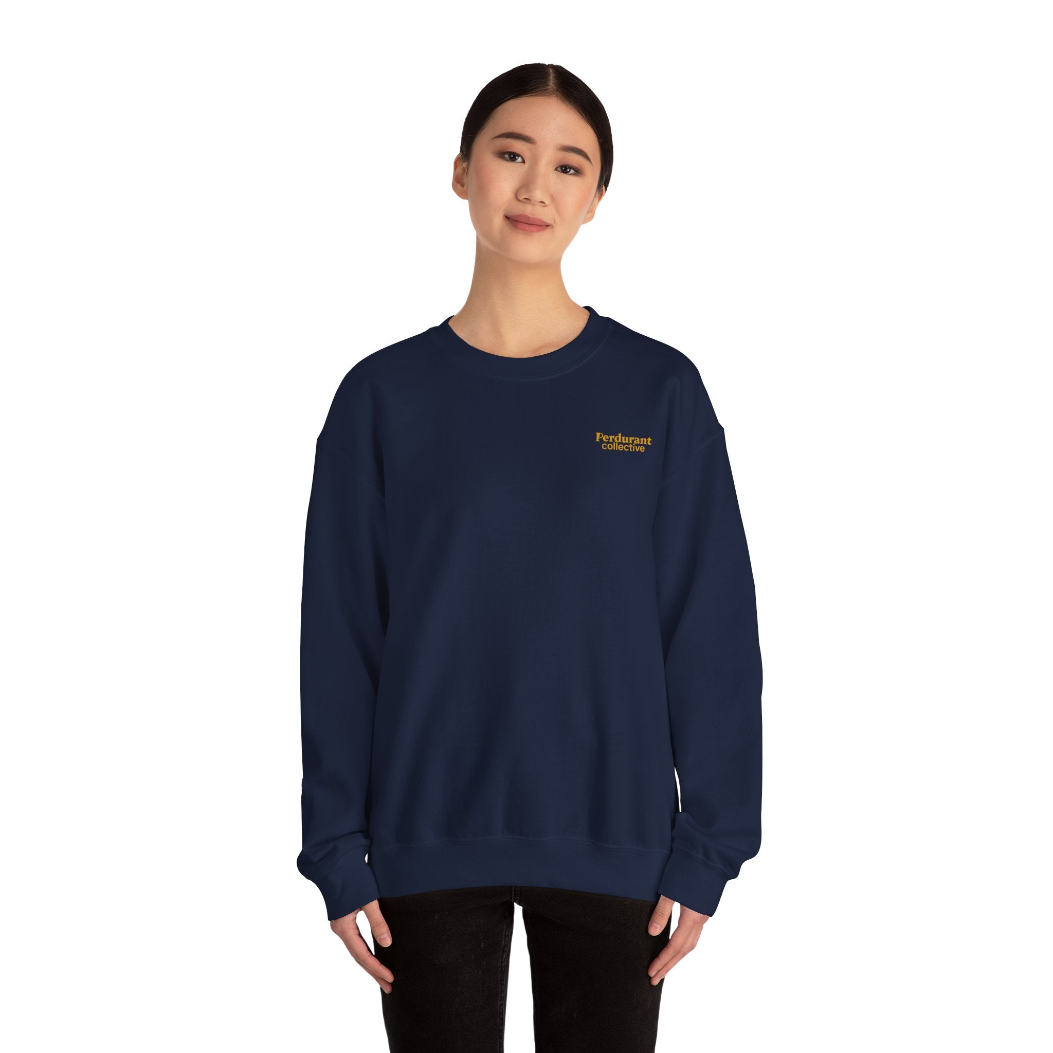 Perdurant Collective Let's Trail Sweatshirt - Dark Adventure Running & Hiking Crewneck