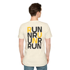 Perdurant Collective RUN RUN RUN T-Shirt - Light Unisex Graphic Running Tee
