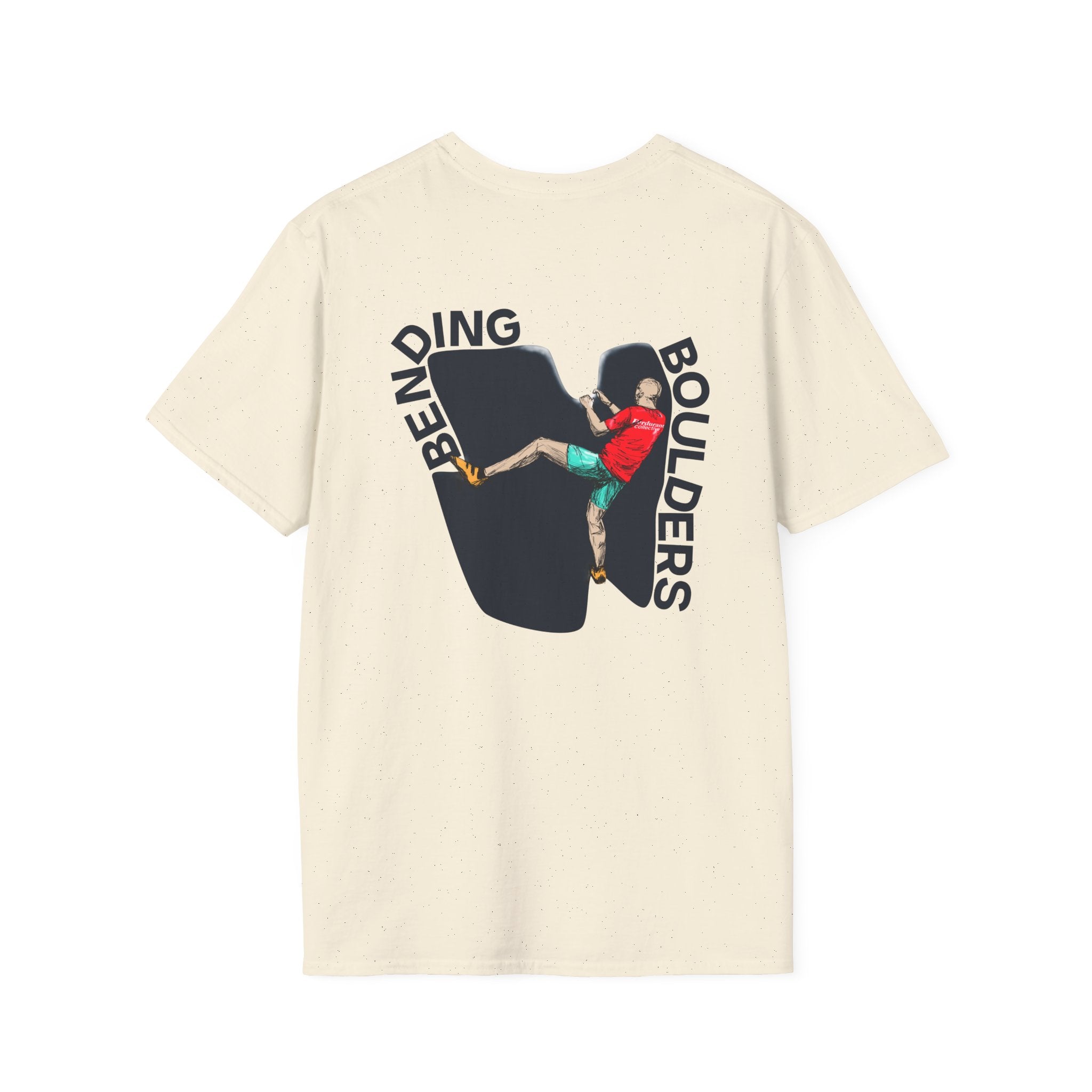 Perdurant Collective Bending Boulders T‑Shirt - Climbing & Bouldering Graphic Tee