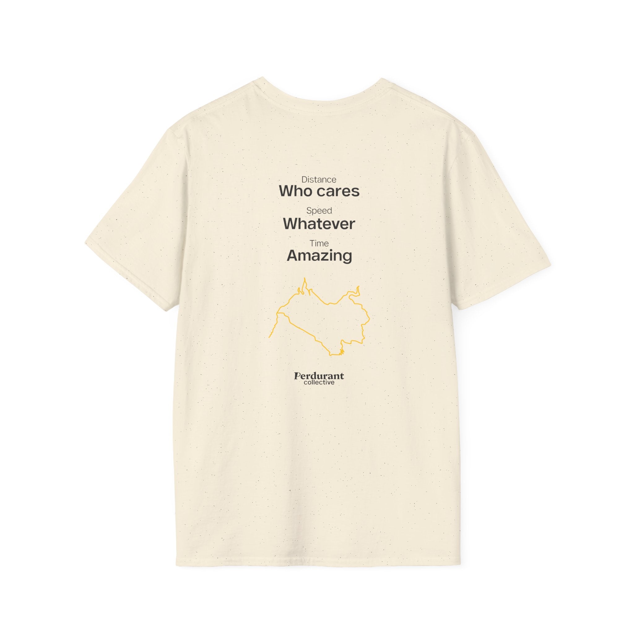 Perdurant Collective Running Statistics T-Shirt - Unisex Graphic Marathon Tee