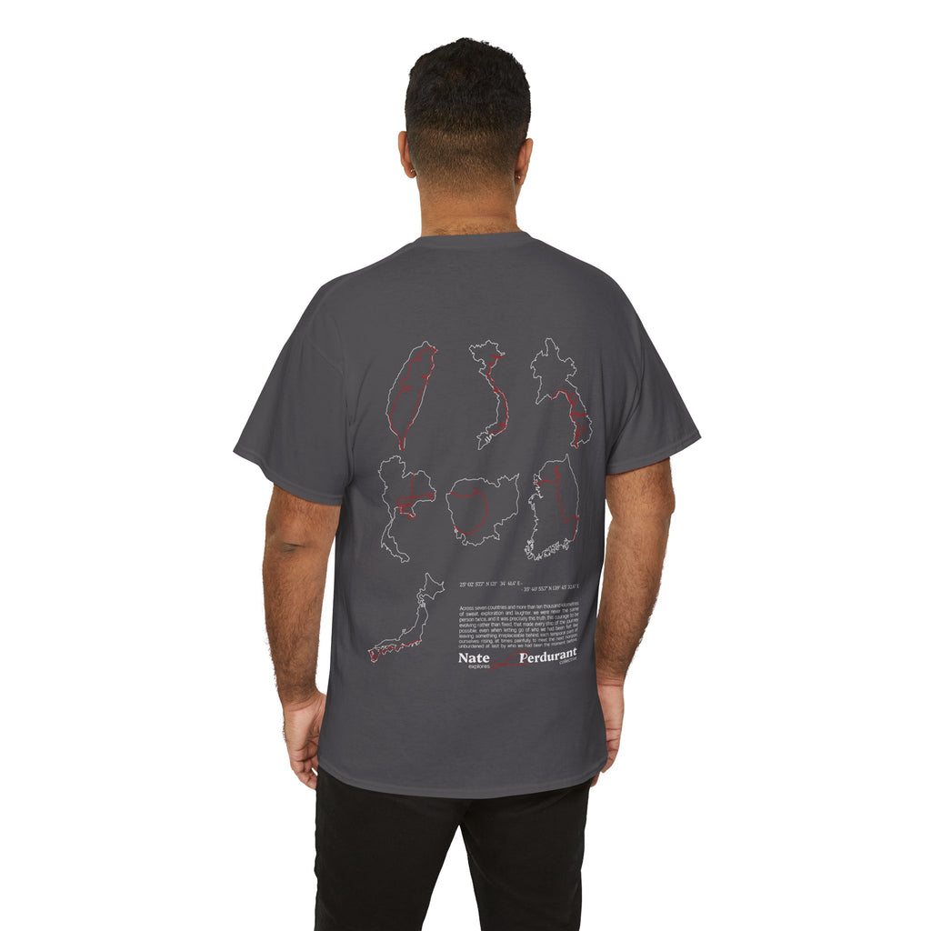 Nate Explores x Perdurant Collective T-Shirt - Unisex Adventure & Outdoors Graphic Tee