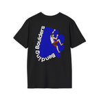 Perdurant Collective Bending Boulders T‑Shirt - Dark Climbing & Bouldering Black Graphic Tee