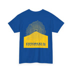 Cotopaxi Topographic T-Shirt - Yellow Unisex Mountain Relief Special Tee