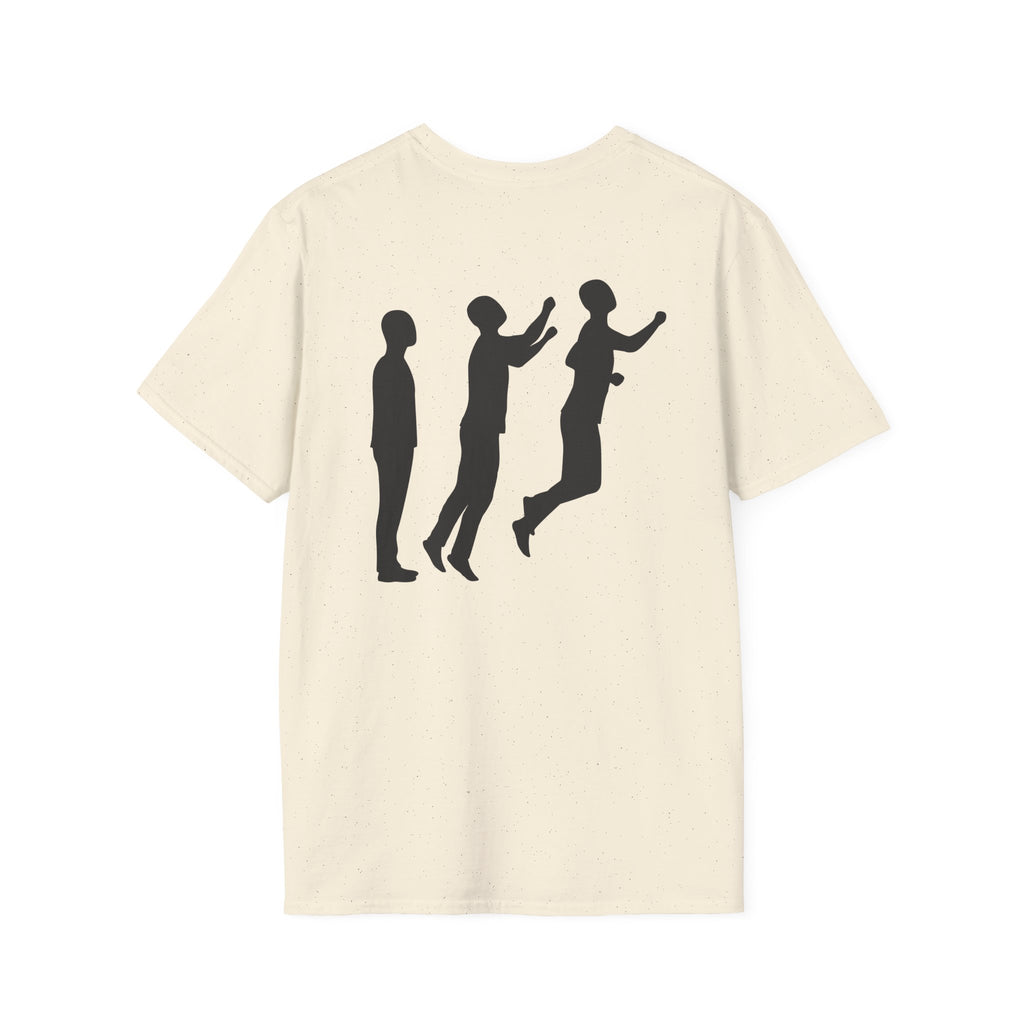 Perdurant Collective Reversed Logo T-Shirt - Light Minimal Unisex Graphic Tee
