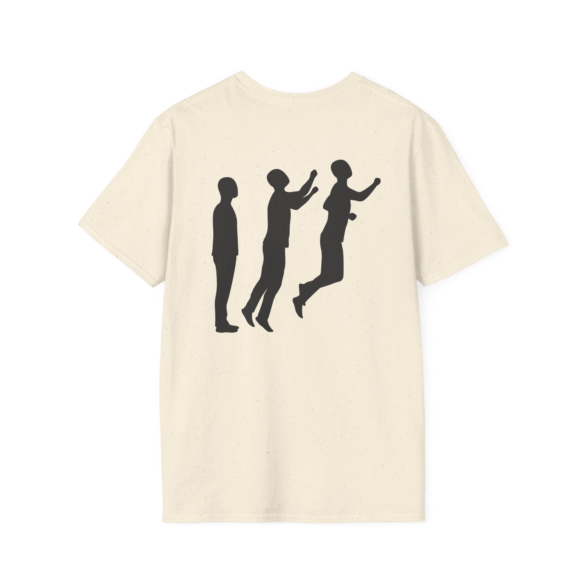 Perdurant Collective Reversed Logo T-Shirt - Light Minimal Unisex Graphic Tee