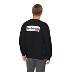 Perdurant Collective Logo Sweatshirt - Dark Minimal Unisex Graphic Crewneck