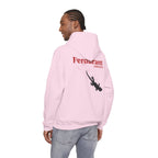Perdurant Collective Footprint Hoodie - Light Minimal Unisex Graphic Hoodie